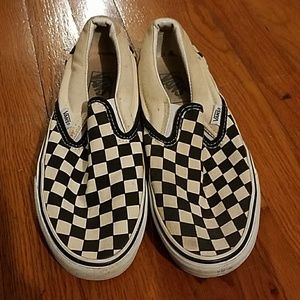 Checkered Vans
